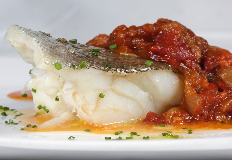Cabillaud sauce armoricaine