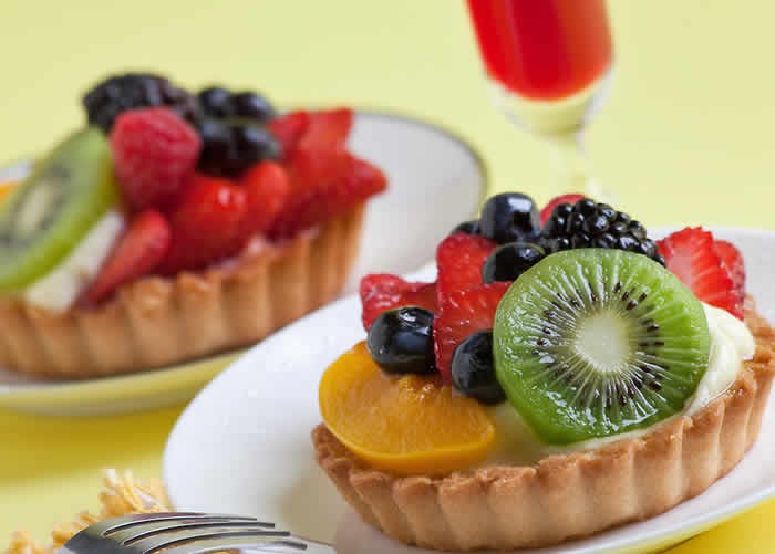 Dessert tartelette aux fruits