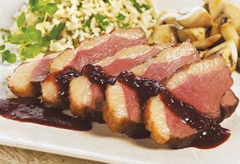 magrets-canard-porto-cerises