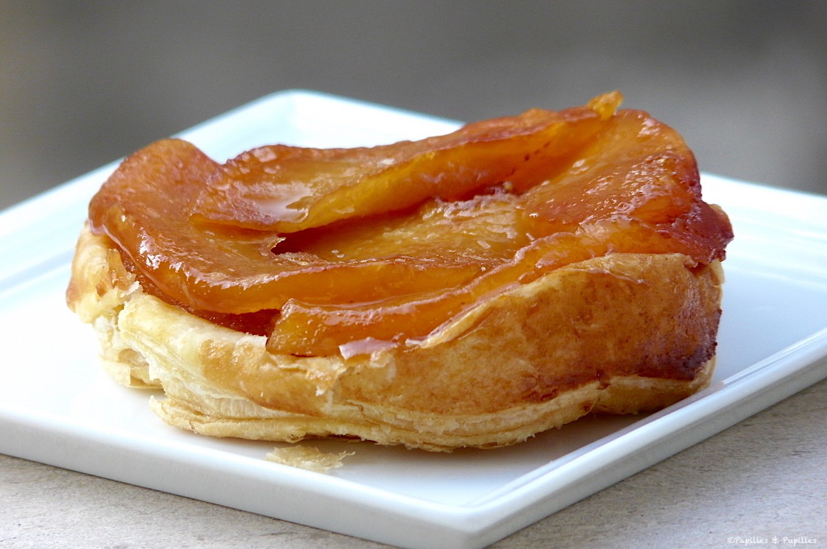Tarte tatin coing gingembre